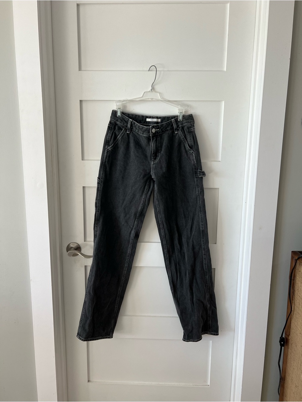 PacSun Black Straight-Leg Jeans